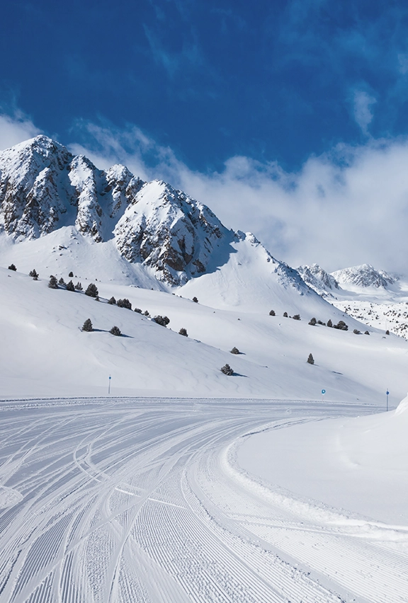 A piste in Andorra