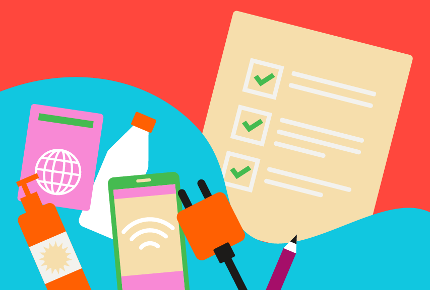 A travel checklist
