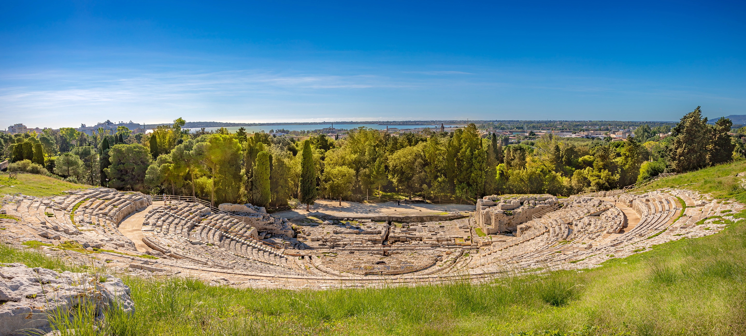 Syracuse panorama view