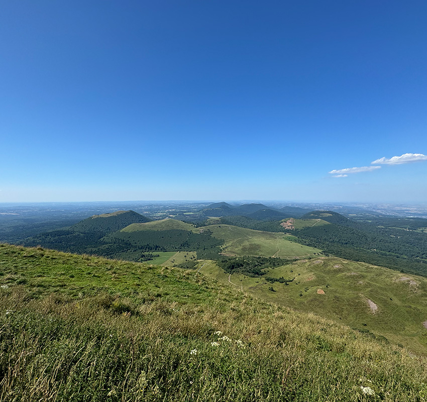 A view of Puy de Dôme