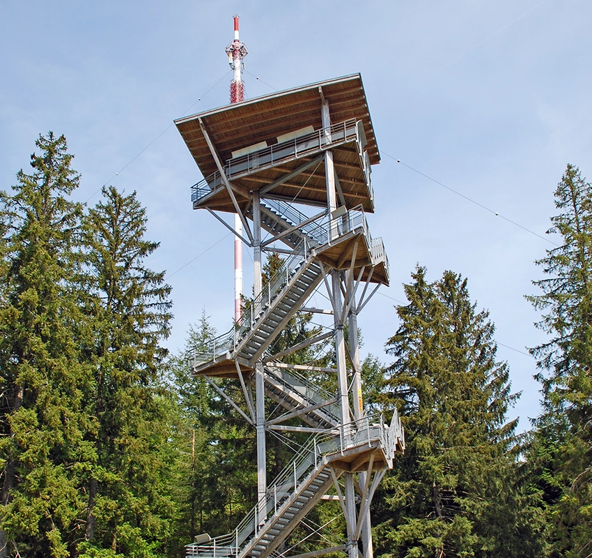 Mont Bessou viewing tower