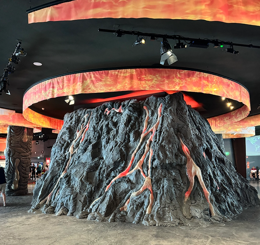 Entrance to Vulcania Park