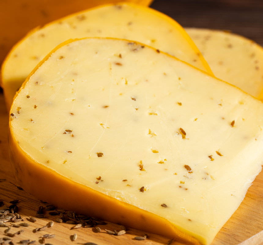 close up of french cheese