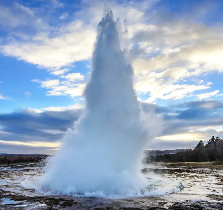 Great Geysir and Strokkur