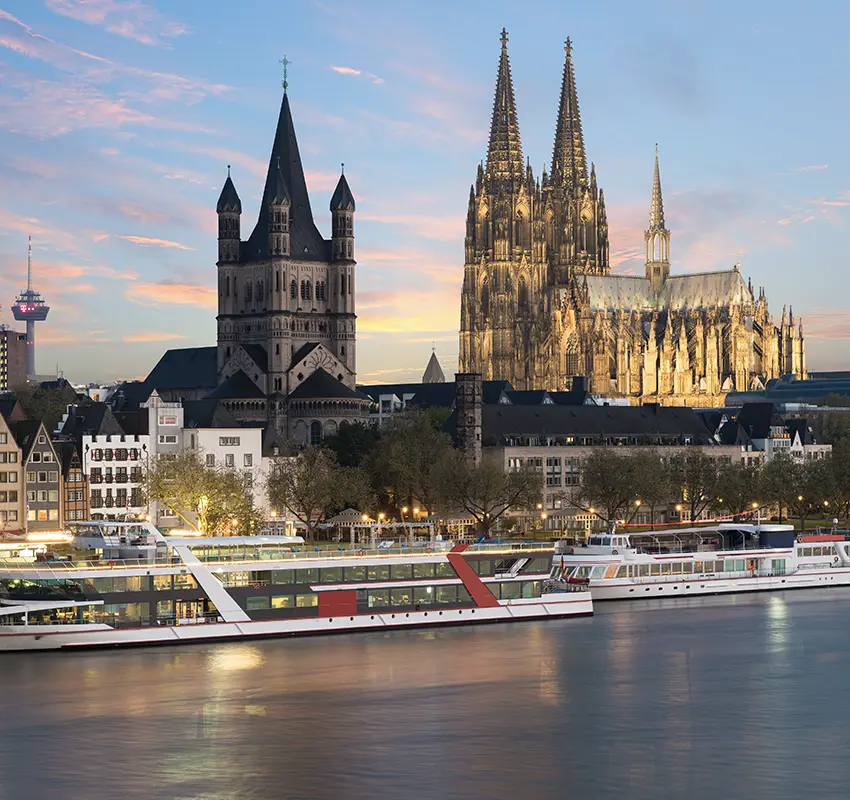 Köln-Düsseldorfer (KD) Boat Trip