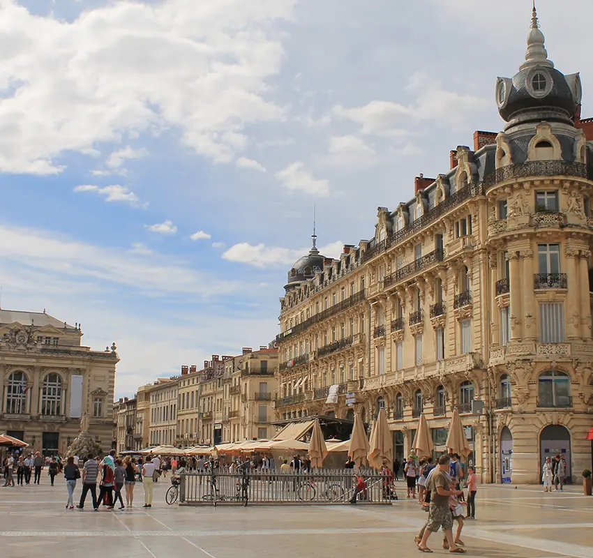 Guided walking tour of Montpellier 