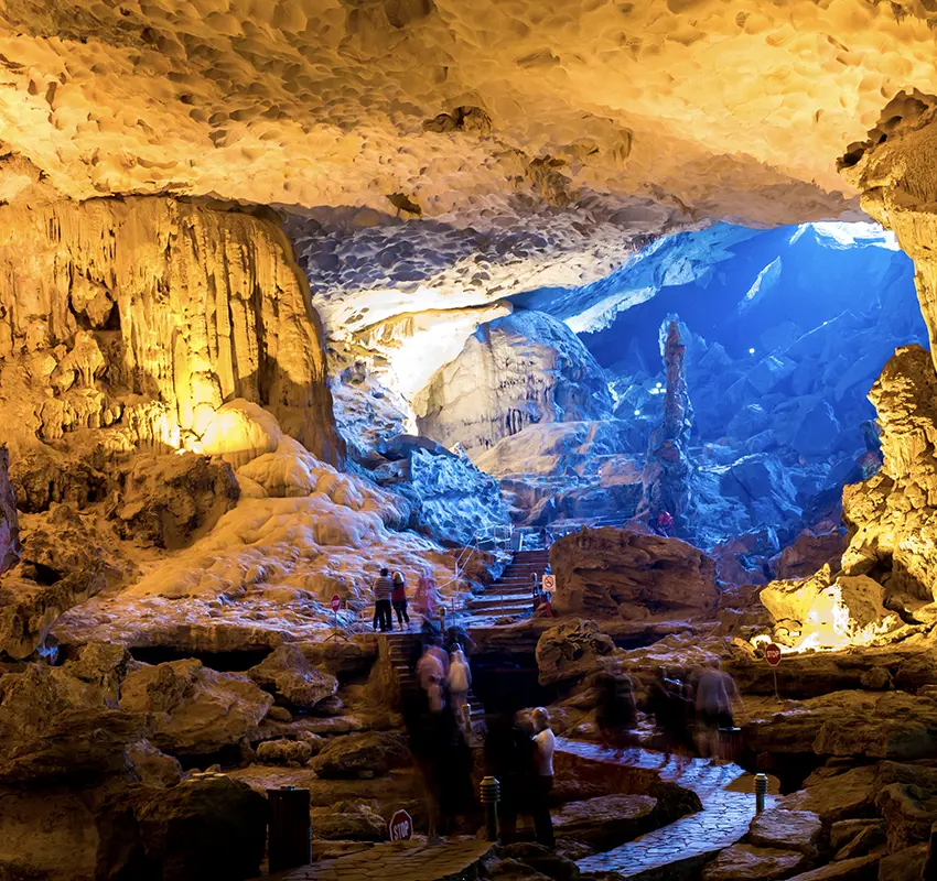 Halong Bay Grottos and Caves