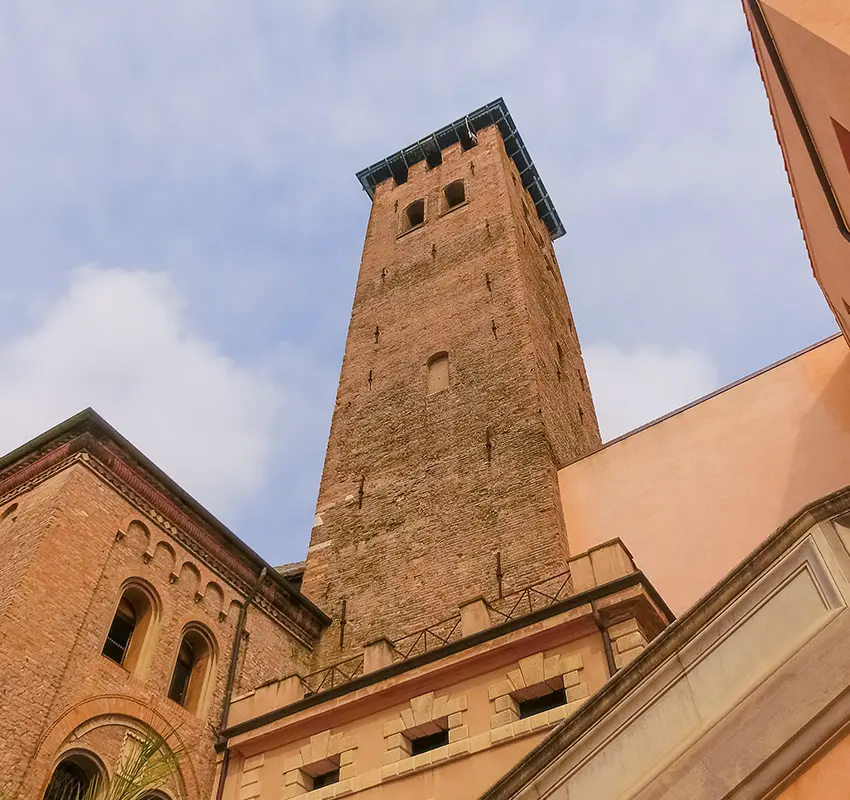 Courtyard of Palazzo Moroni
