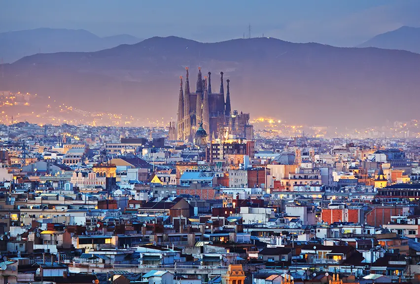 Barcelona cityscape