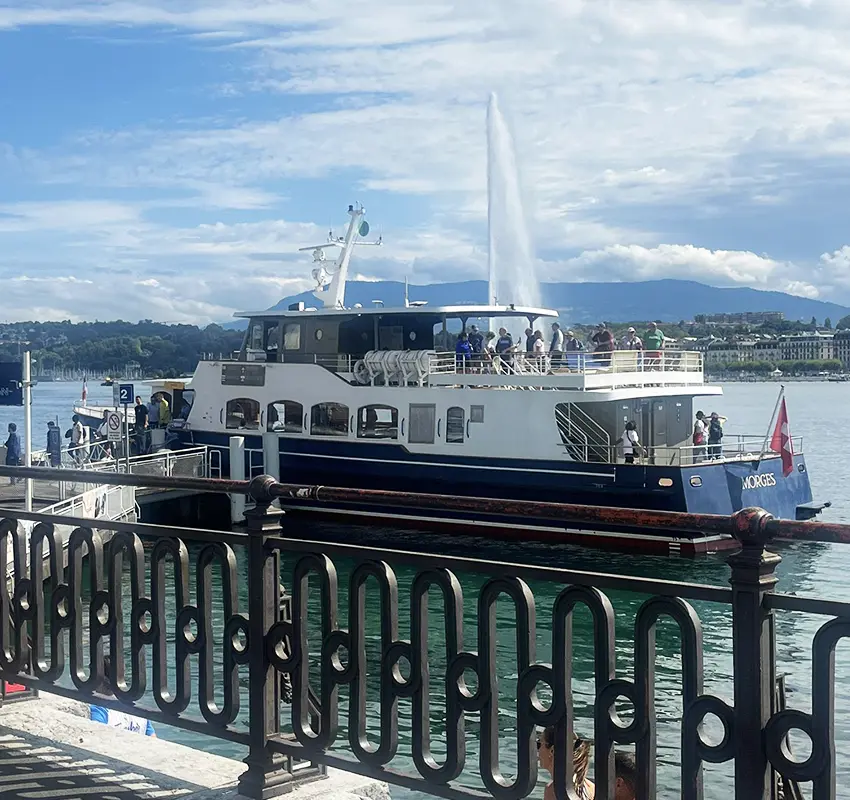 Boat Cruise on Lake Geneva