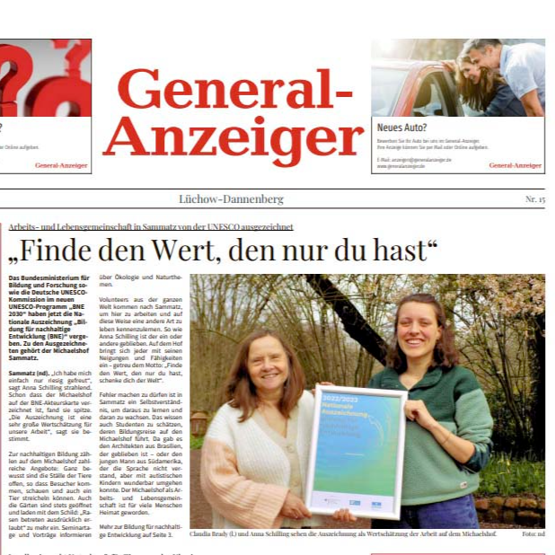 Was schon über uns veröffentlicht wurde...