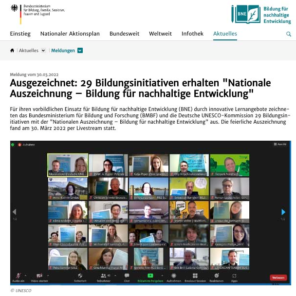 Was schon über uns veröffentlicht wurde...