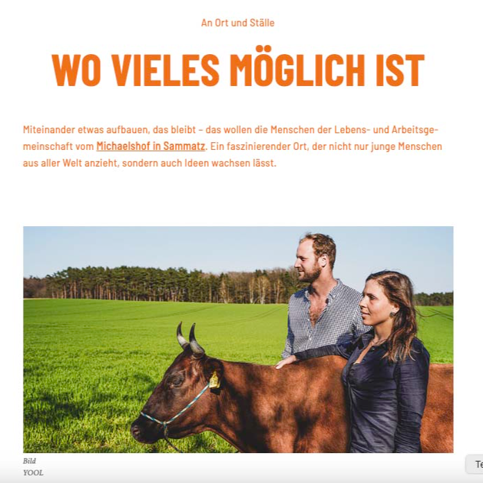 Was schon über uns veröffentlicht wurde...