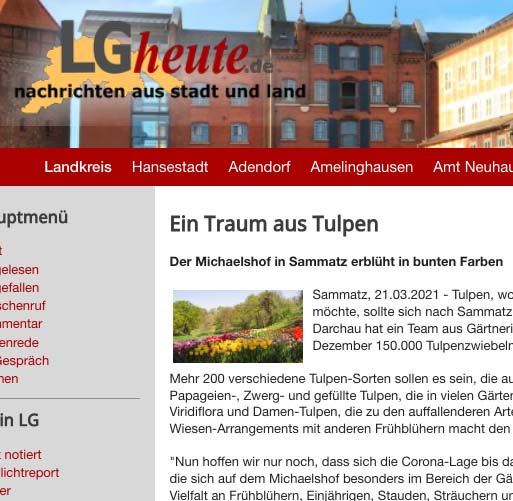 Was schon über uns veröffentlicht wurde...