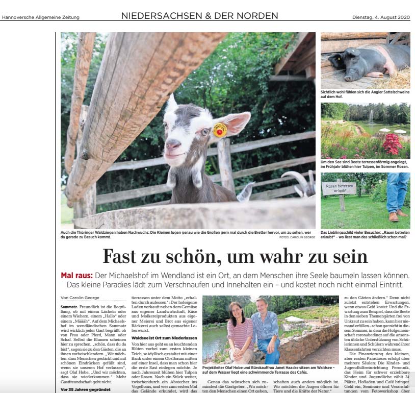 Was schon über uns veröffentlicht wurde...