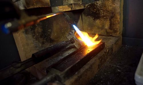 pure gold processing