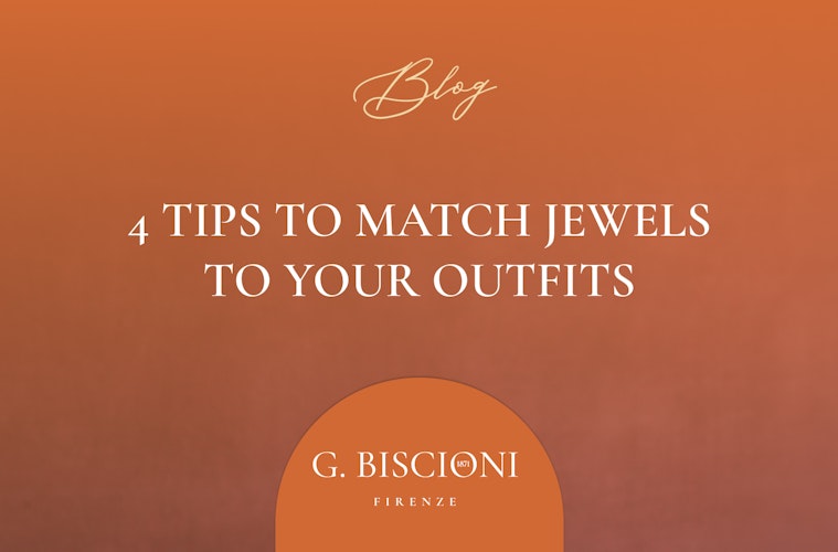 Rectangular blog post cover about matching outfit and jewels