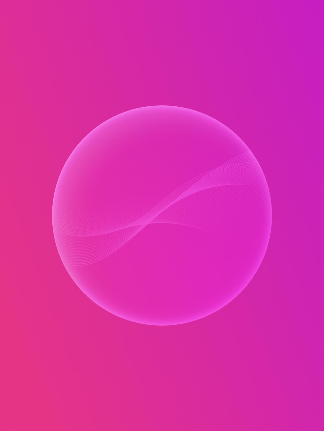 Songclip pink circle design