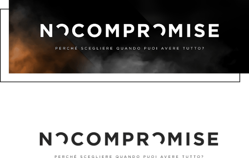 Logo DMT No Compromise | Portfolio