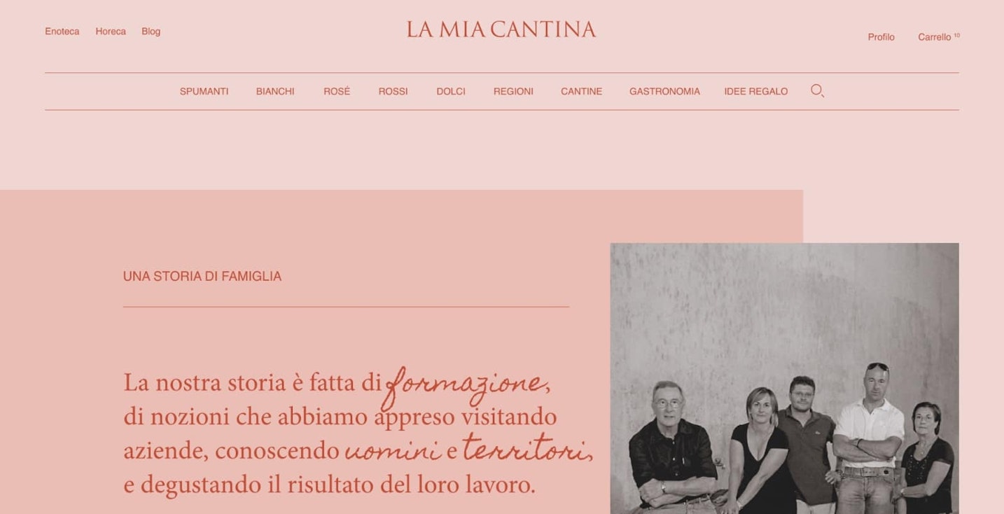la mia cantina