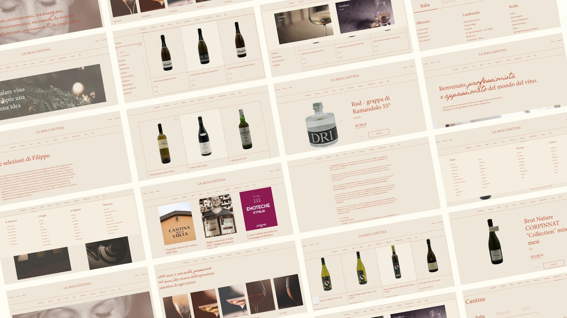 la mia cantina design