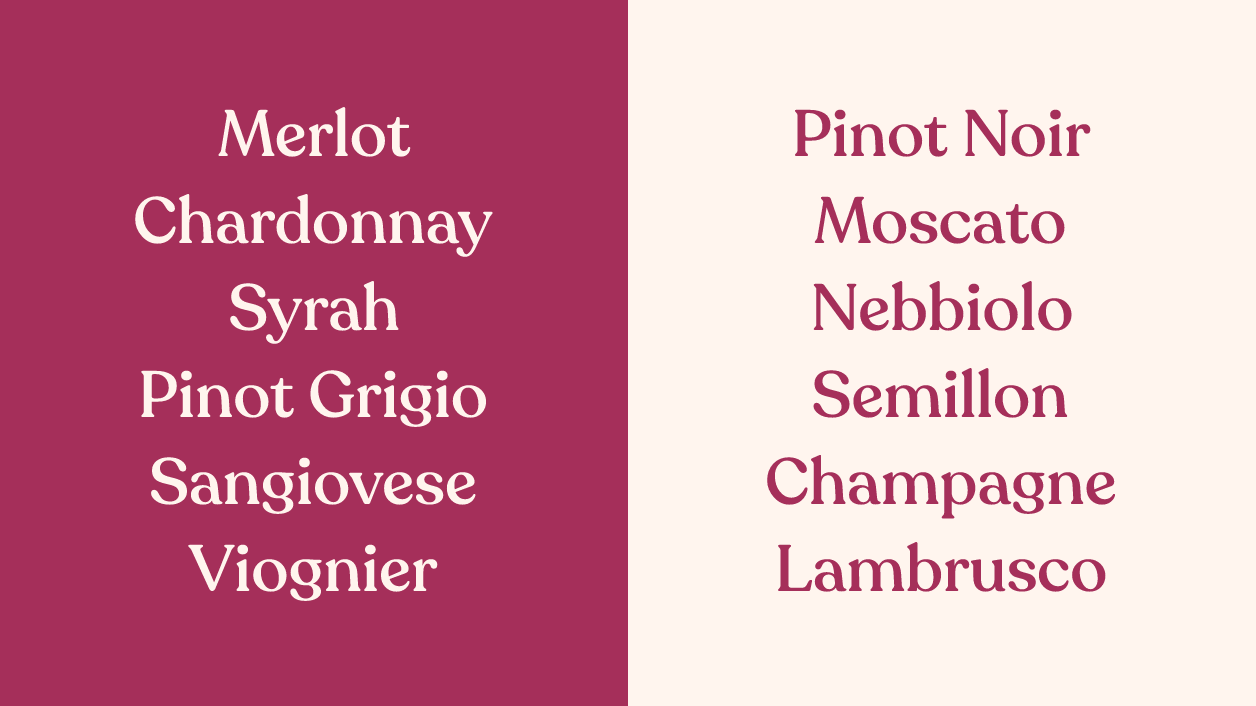 Quamm per IVV | Tipografia