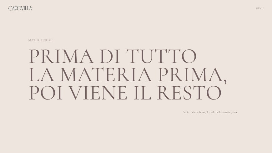 Capovilla carosello 5