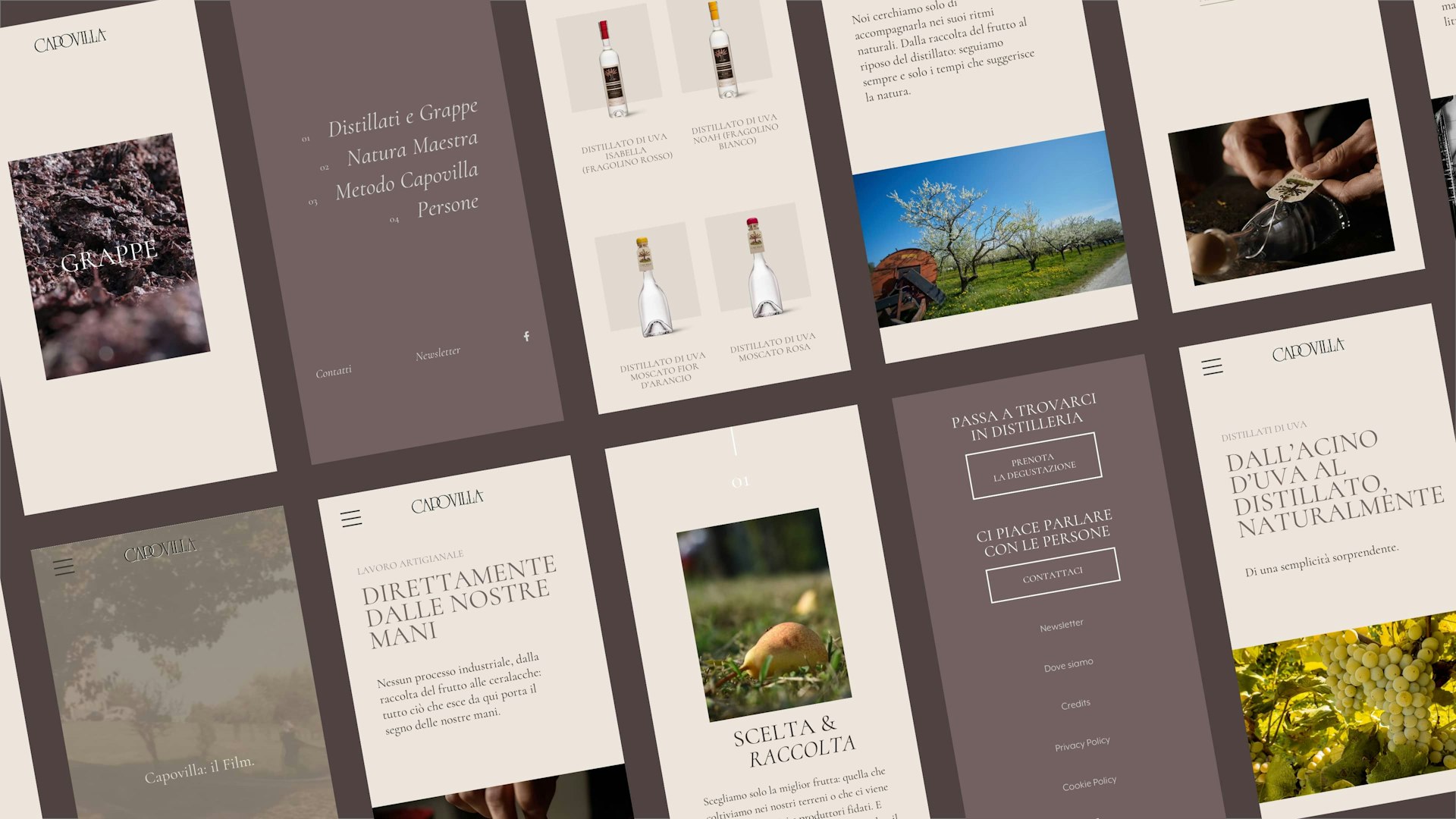 Capovilla mobile screen