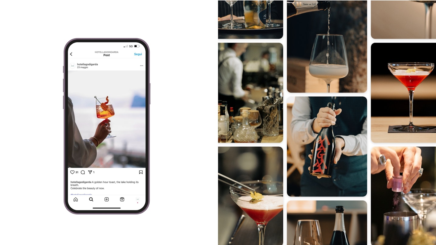 Hotel Lago di Garda Social, Portfolio