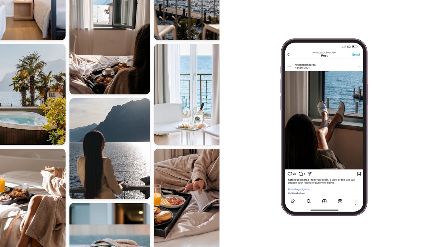 Hotel Lago di Garda Social, Portfolio