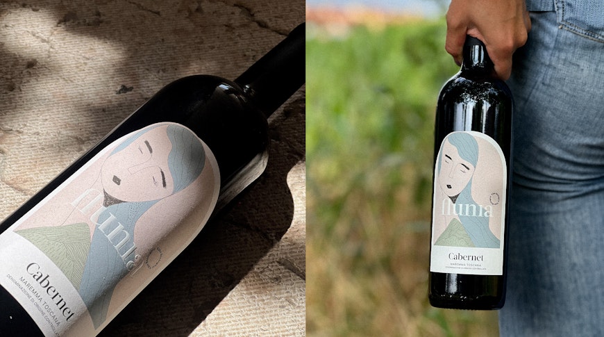 Flunia Wine Lable, Portfolio