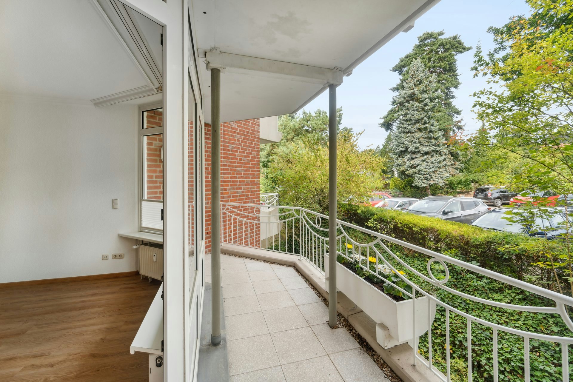 open balcony