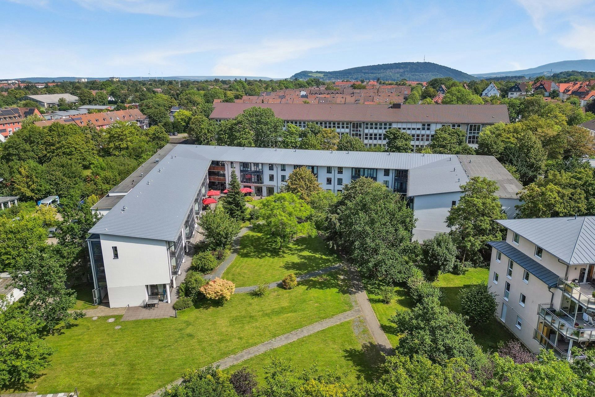 Luftaufnahme Grünanlage