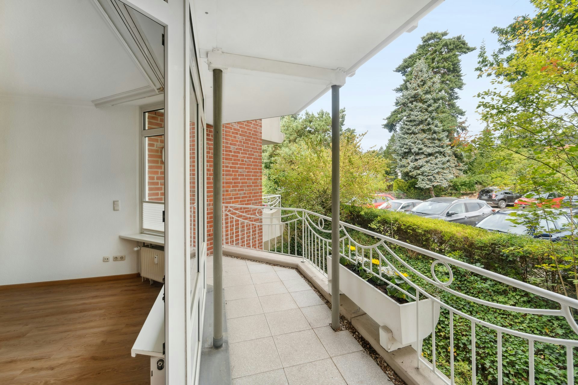 Großzügiger Balkon