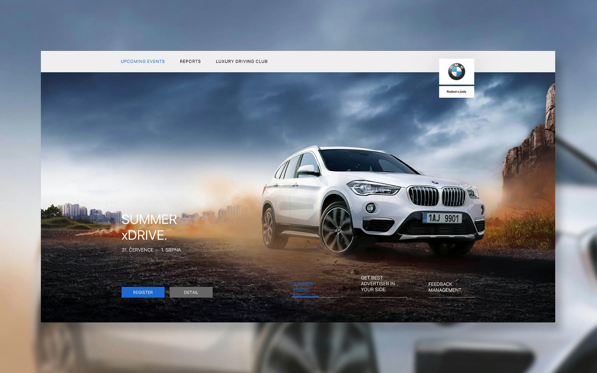 BMW Event portal