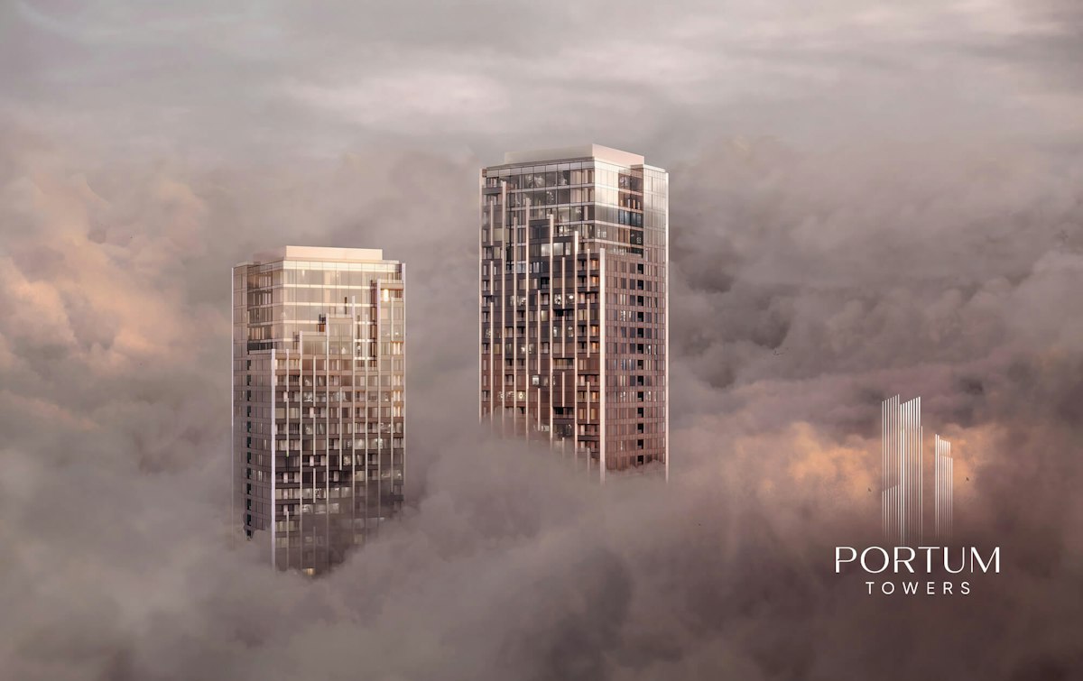 Portum Sign Portum Towers – Brandmark.