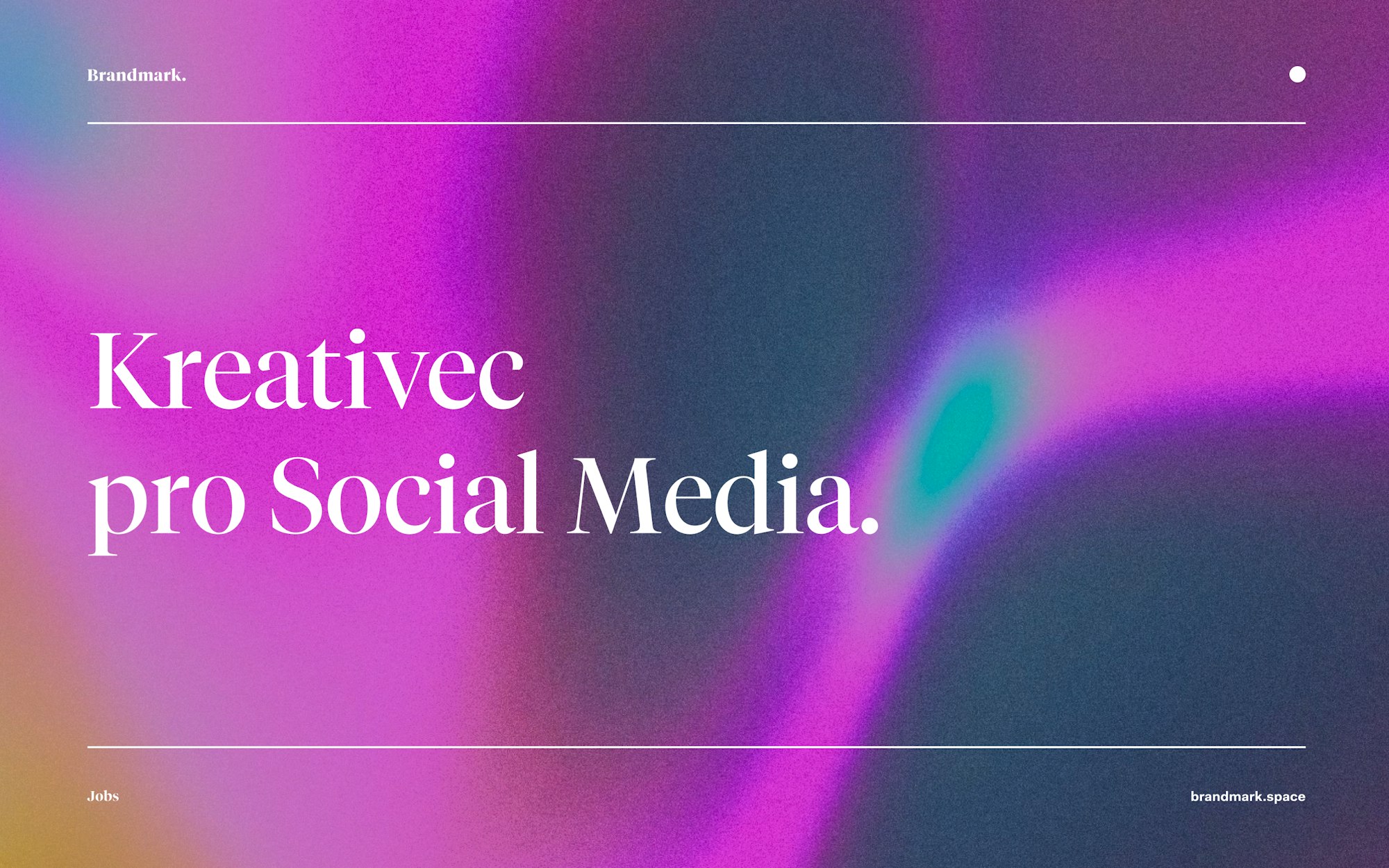 Hledáme Kreativce pro Social Media