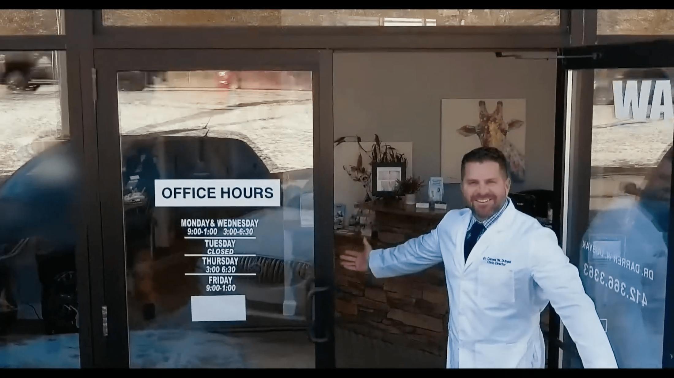 Dubyak welcoming you to Body by AIM360