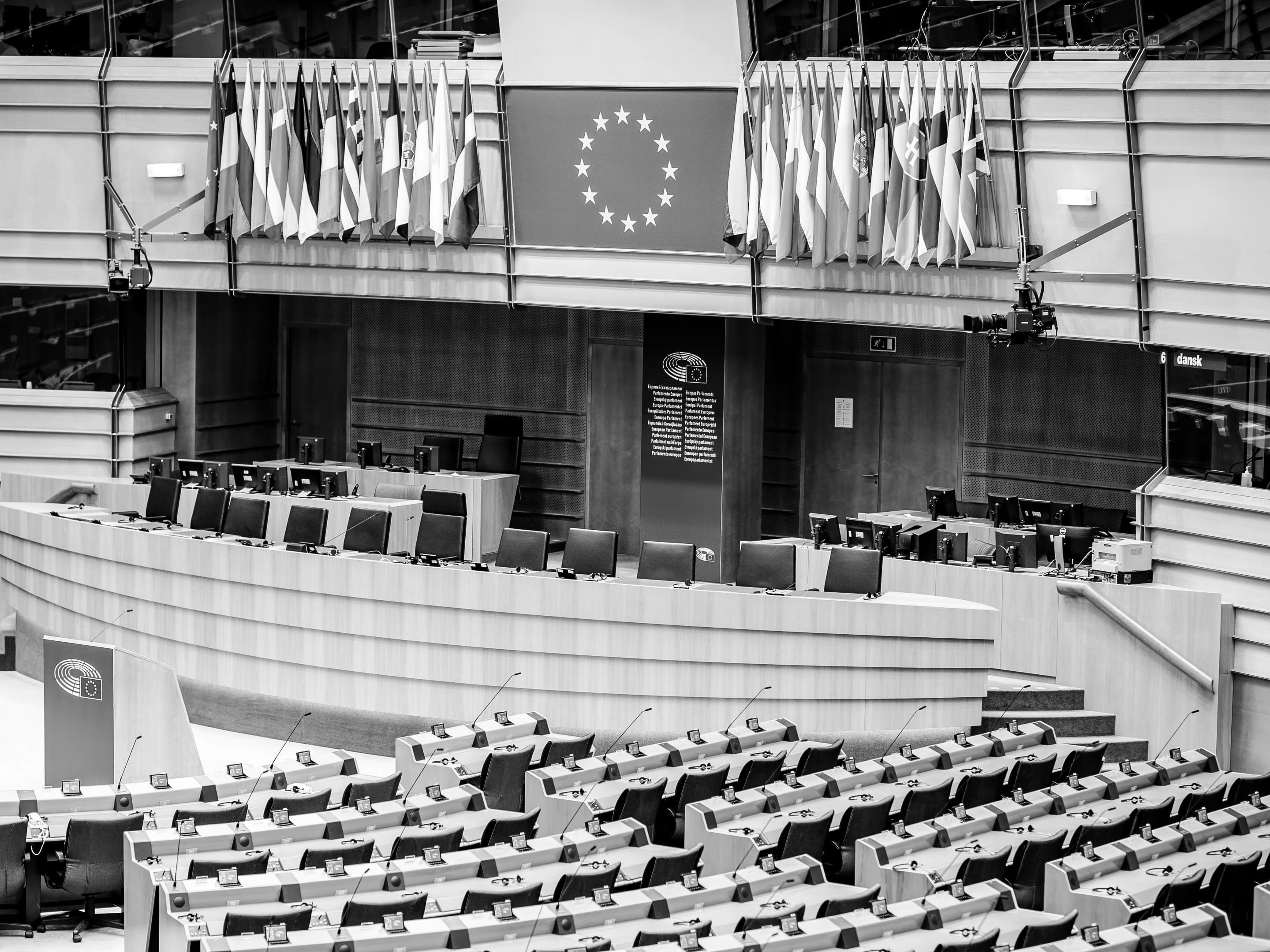 Europäisches Parlament von Innen