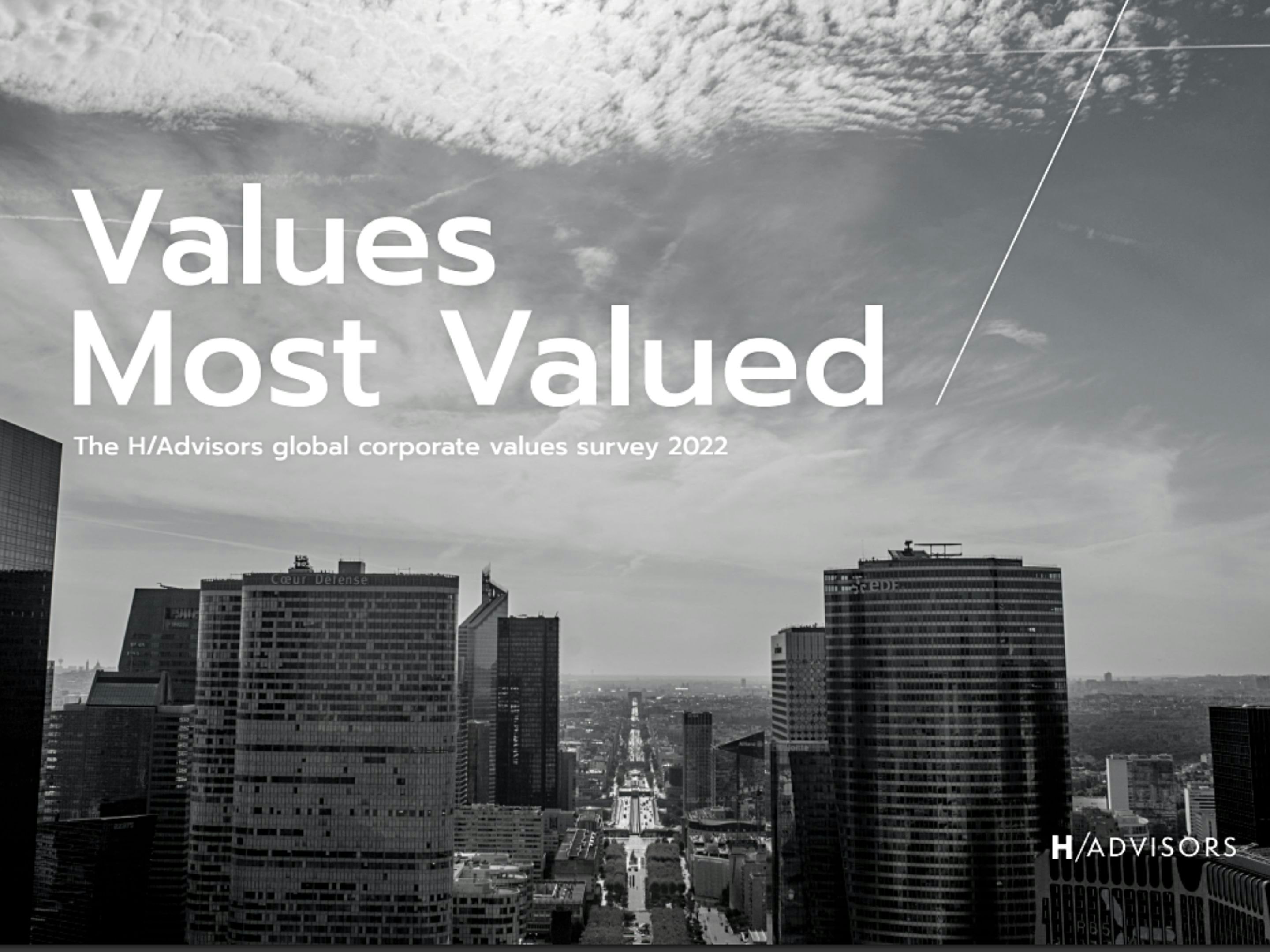 The H/advisors global corporate value survey 2022