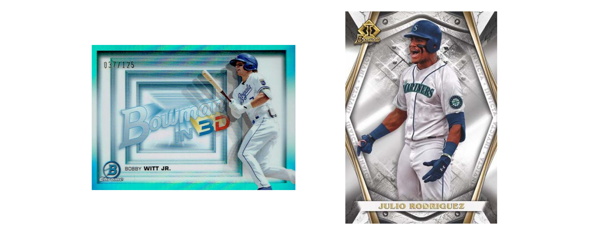 2022 Bowman Baseball 3D and Invicta