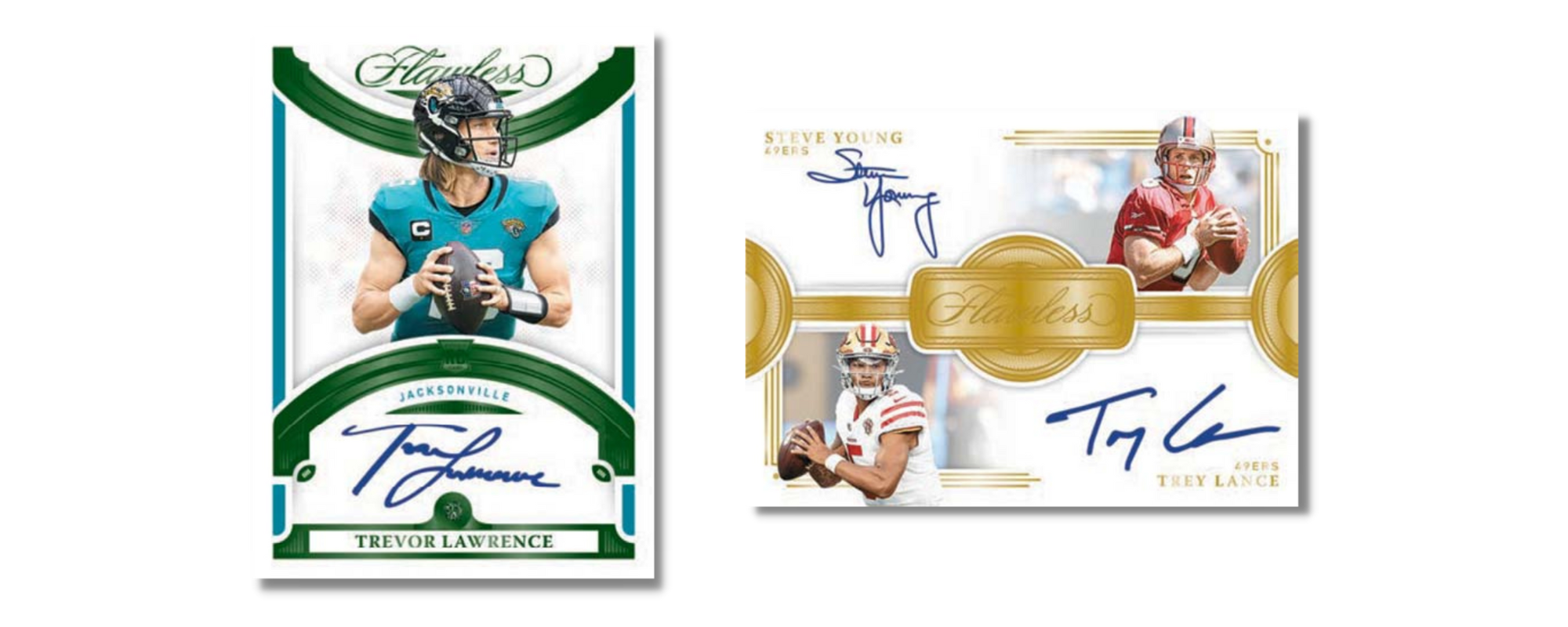 2021 Panini Flawless Football - signatures