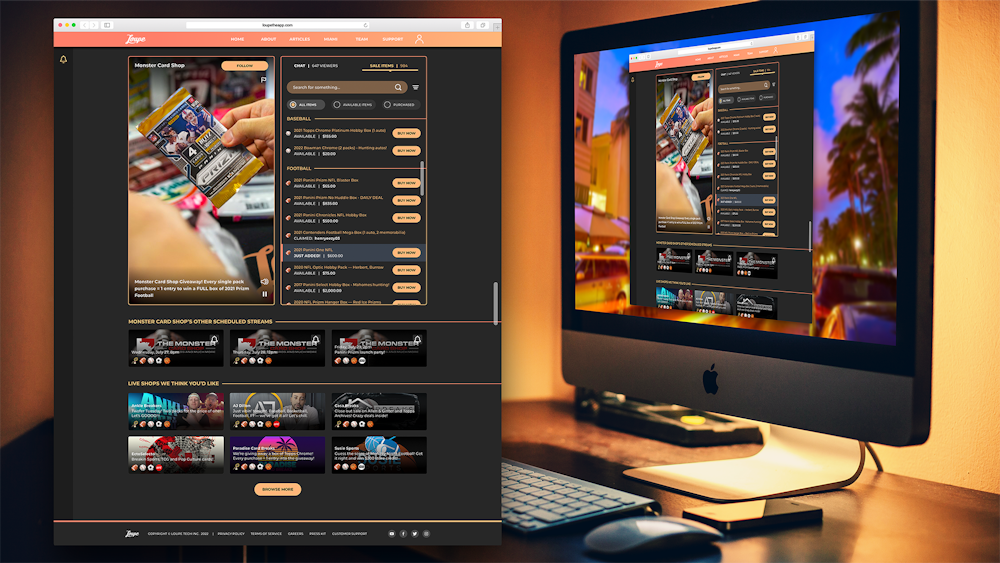 Loupe Sports Card App