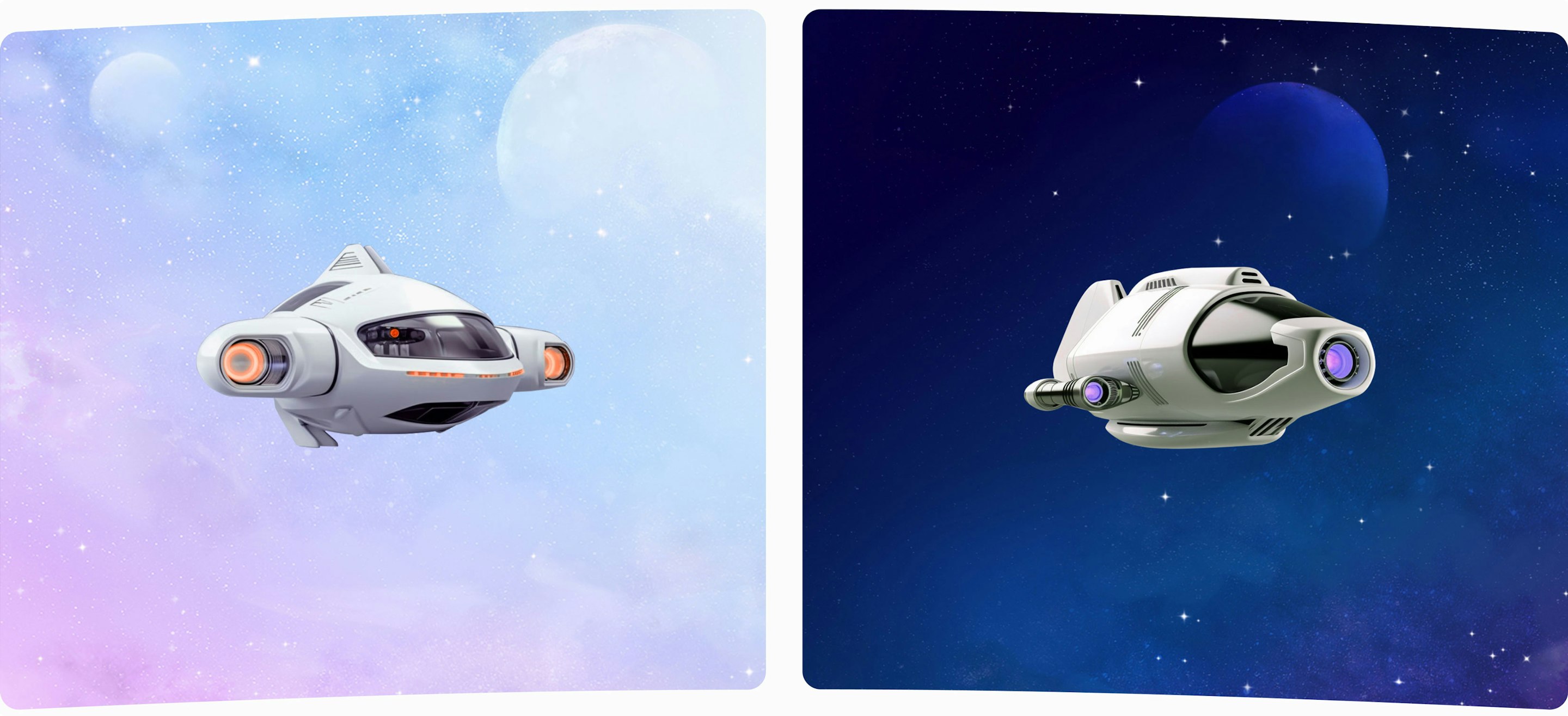Spaceships in windows