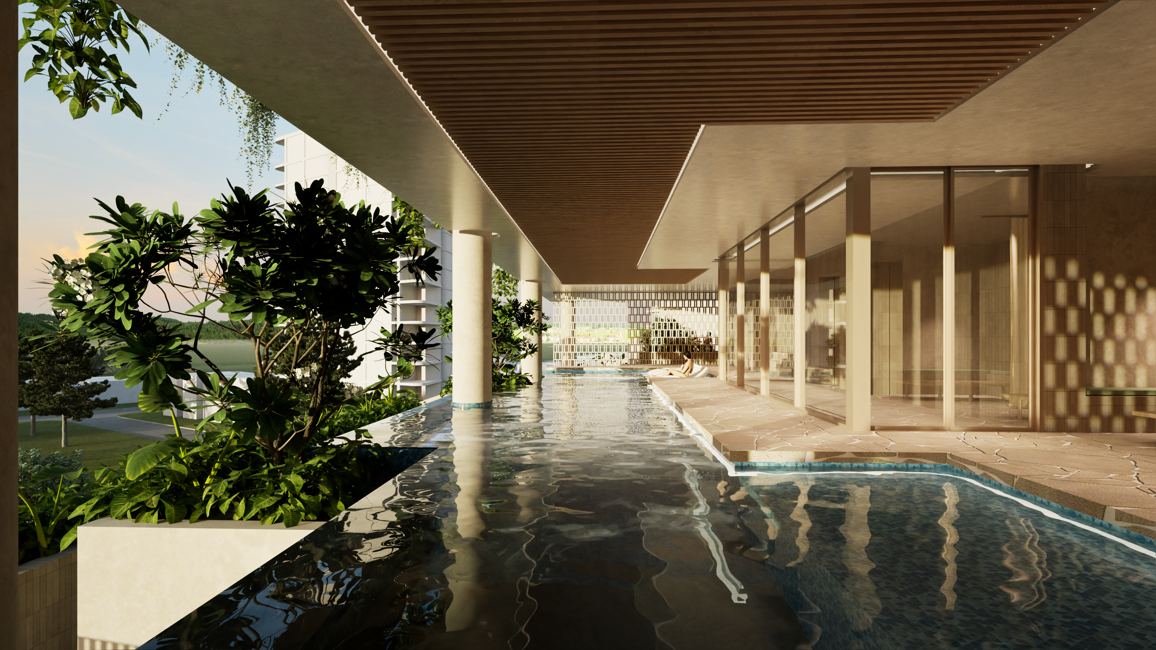 pool render