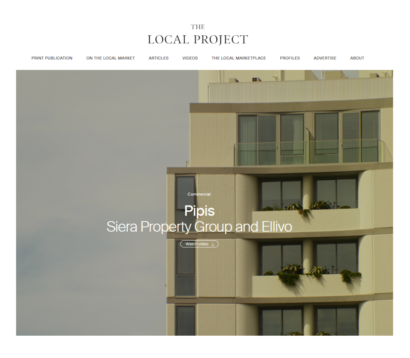 The Local Project article