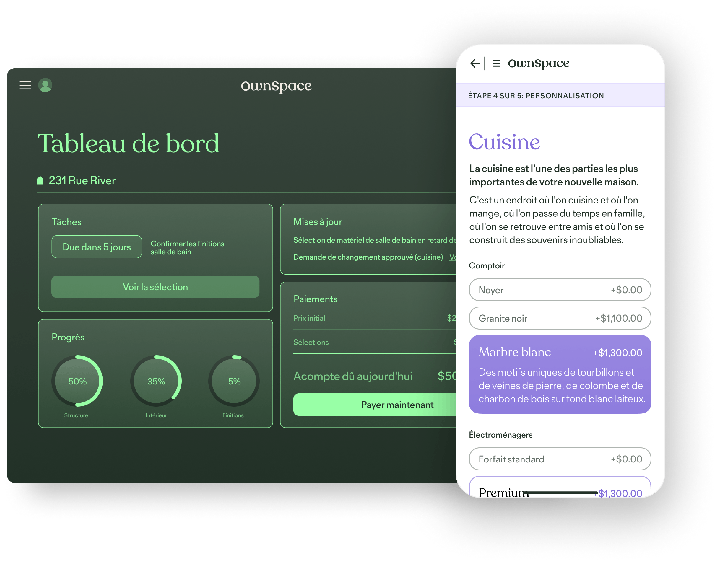OwnSpace est une plateforme qui relie les acheteurs et les promoteurs immobiliers pour développer de meilleurs espaces de vie.