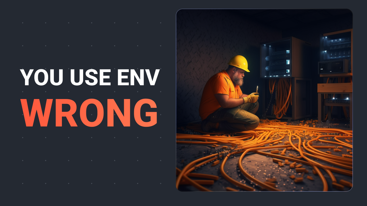 You use Env Wrong