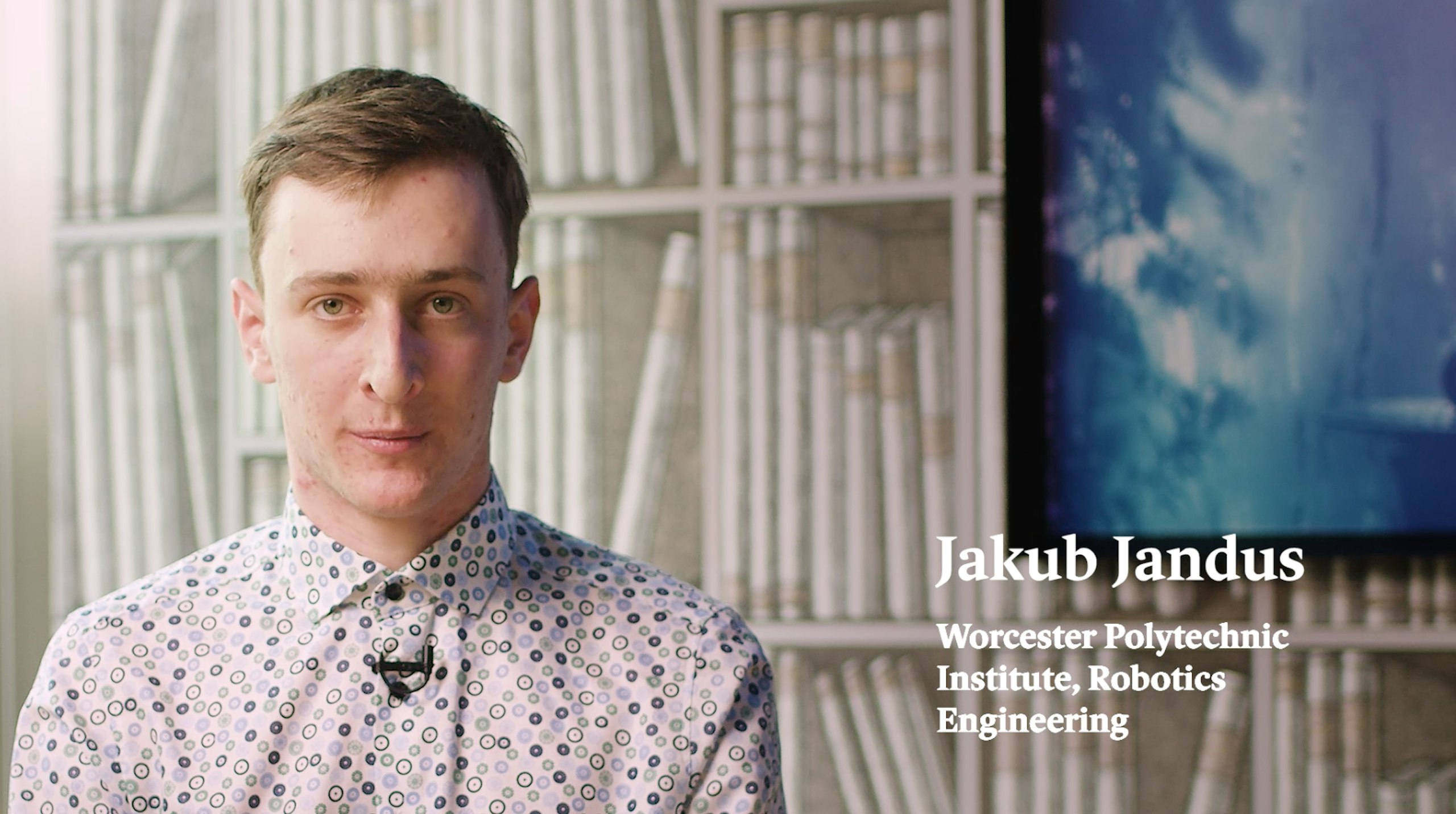 Jakub Jandus, stipendista projektu Univerzity