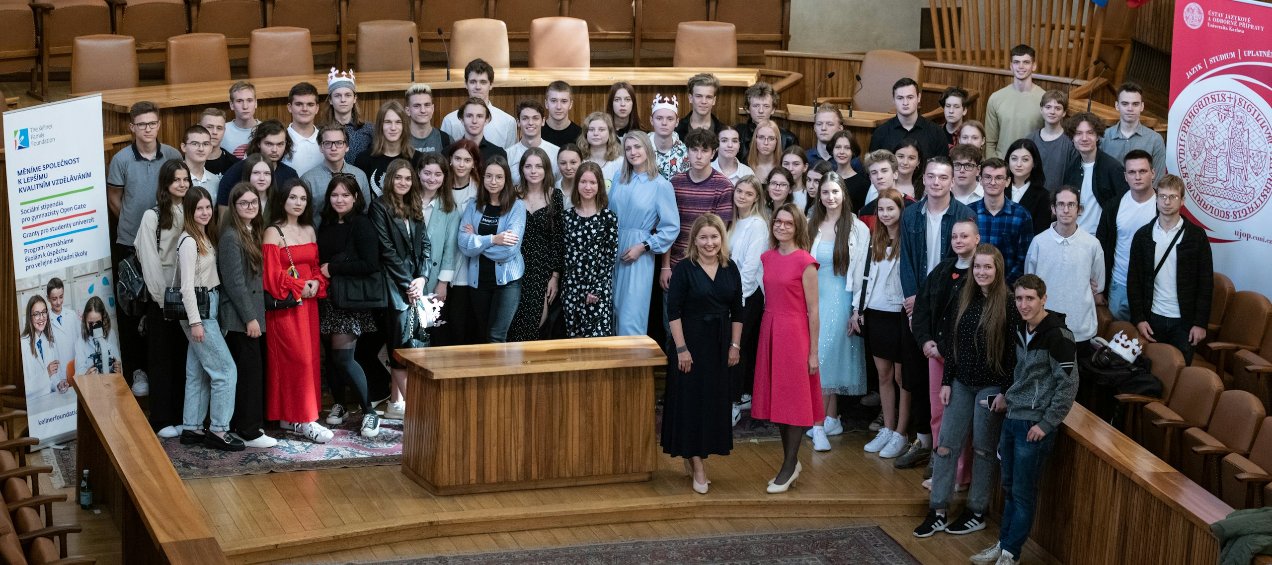 ÚJOP UK, 75 ukrajinských studentů
